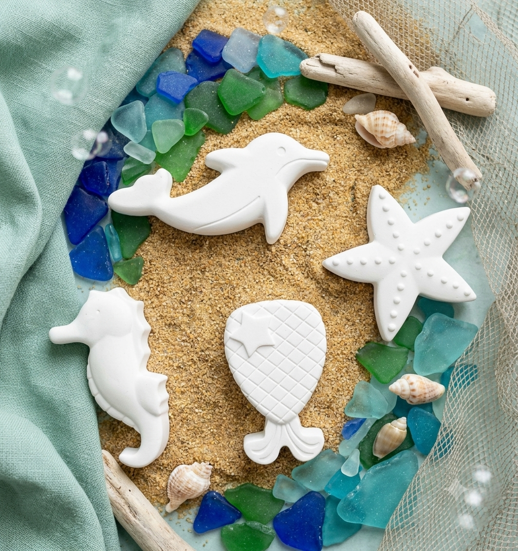 Mal-Set "Unterwasser" – Kreativer Bastelspaß für Kinder & Geburtstage