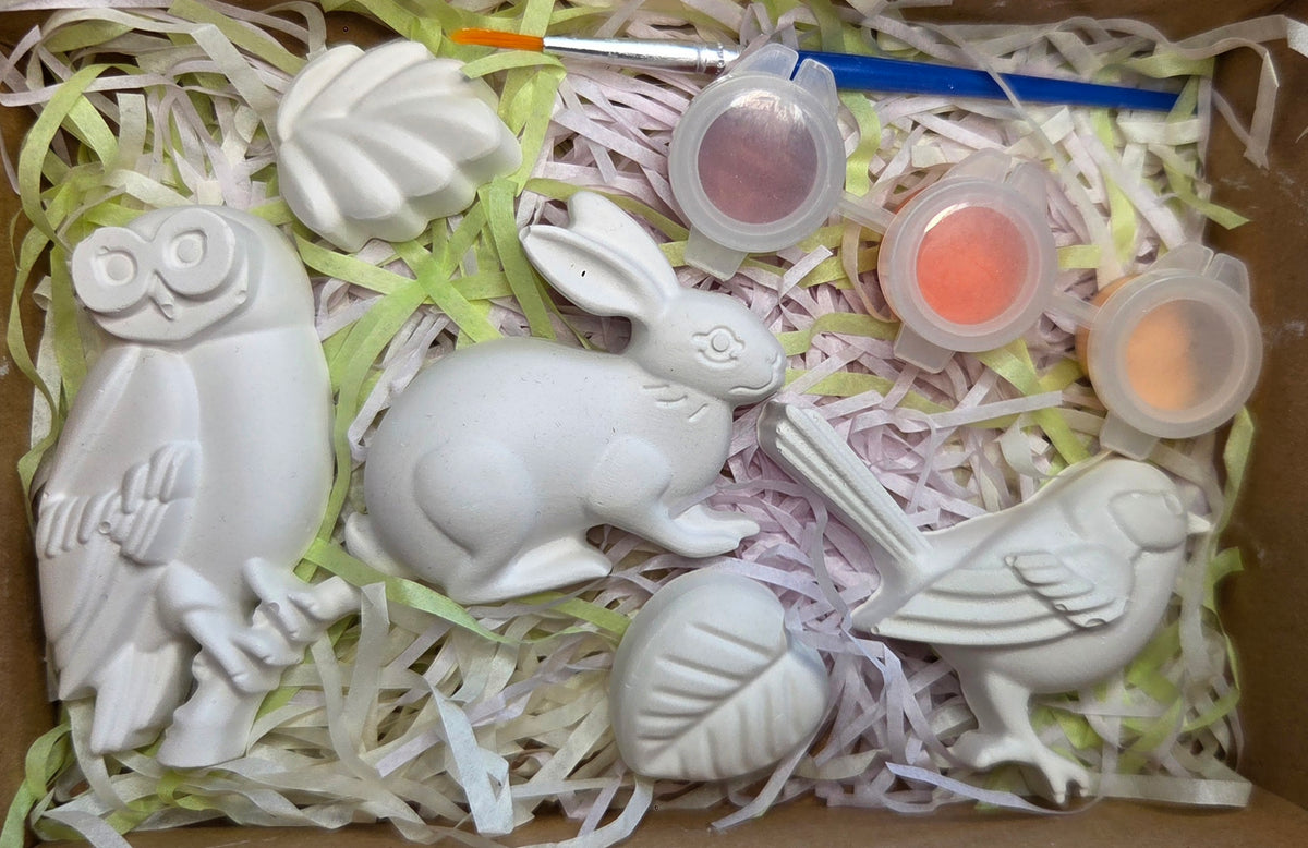 Mal-Set Waldtiere – Alles-Inklusive DIY Set für Kindergeburtstage