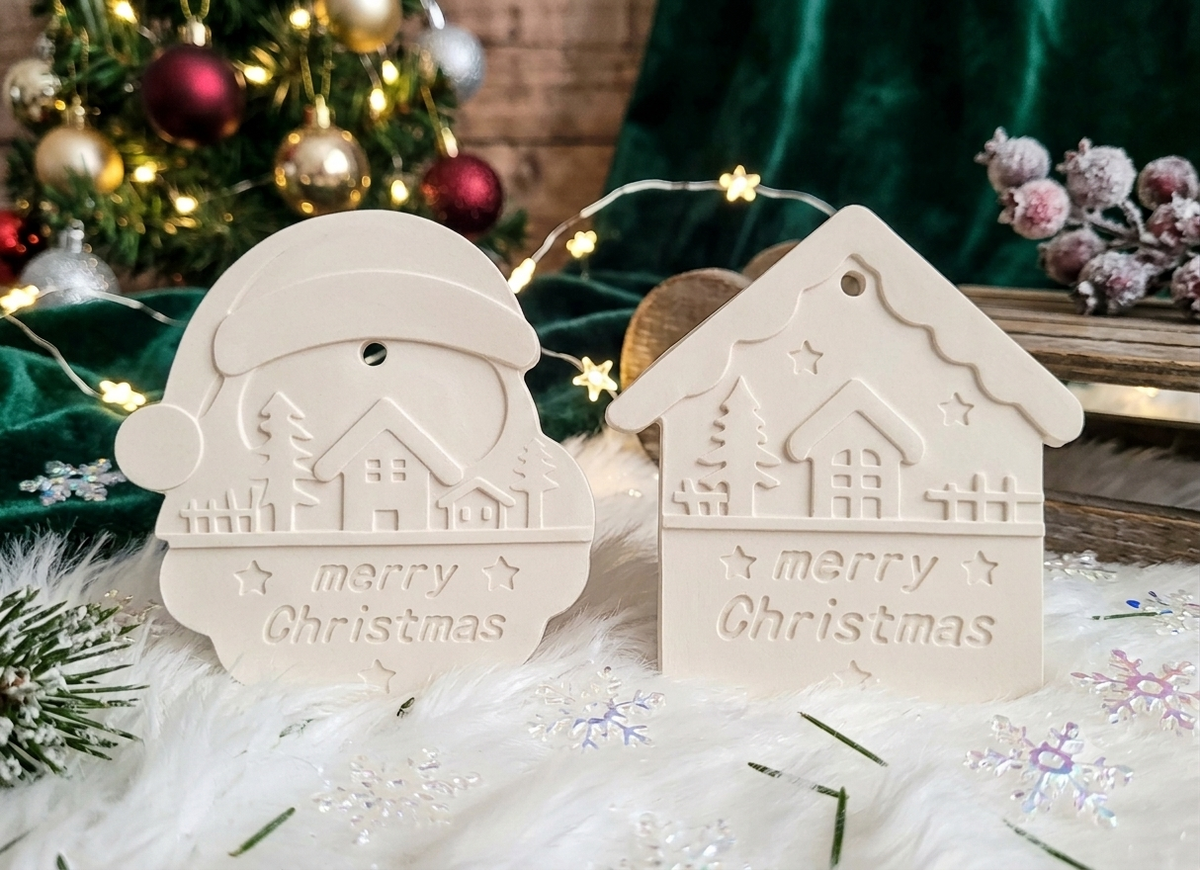 Weihnachtsanhänger Set – Kreativer Weihnachtsspaß für Groß & Klein
