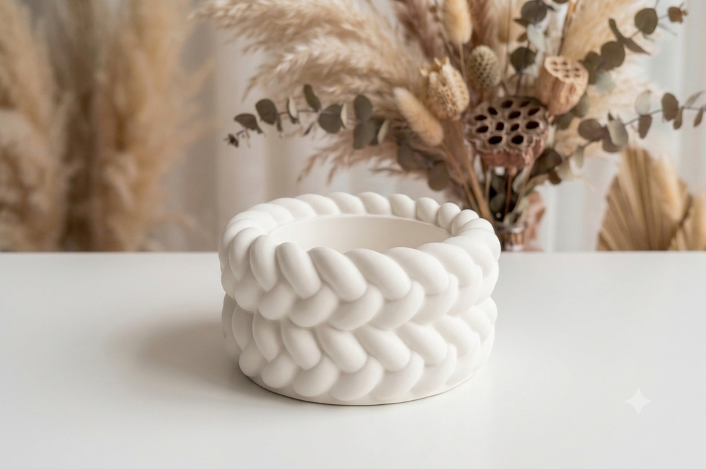 Kerzenständer – Kreativ-Set Teelichthalter, Farbtöpfchen & Pinsel