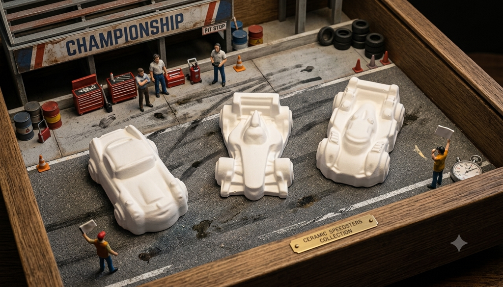Mal-Set Speedsters – 3 detailreiche Autos DIY Set