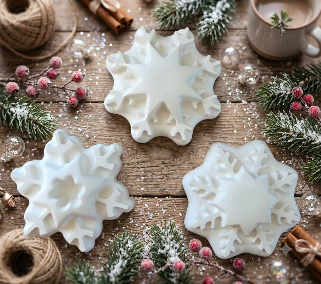 Mal-Set Schneeflocken – Kreativer Bastelspaß für Groß & Klein