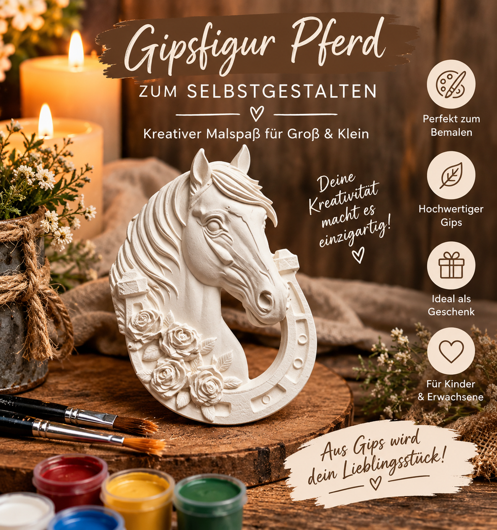 Kreative Geschenkidee für Pferdeliebhaber 🎨🖌